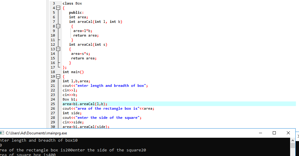 function and constructor overloading | Sharp Tutorial