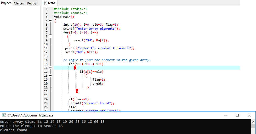 Linear And Binary Search Program In C Sharp Tutorial